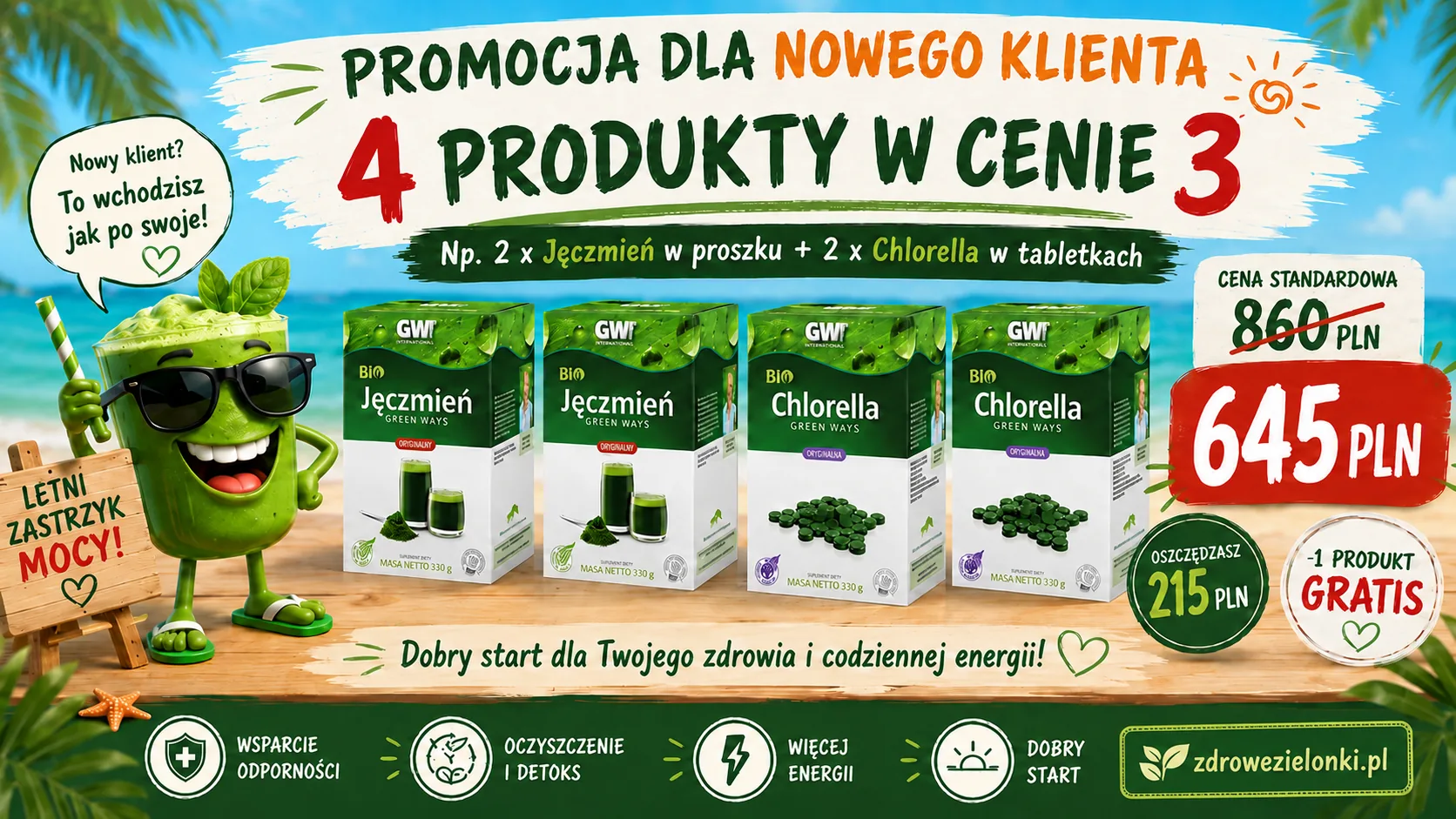 Promocja 3+1 Gratis