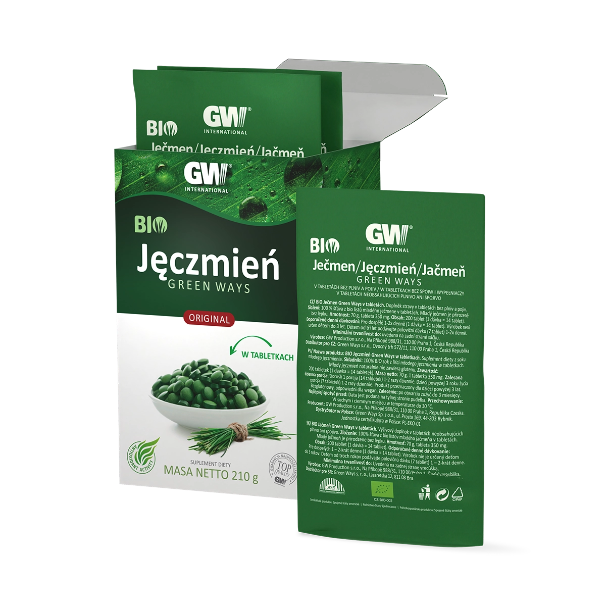 BIO Sok z jęczmienia Green Ways