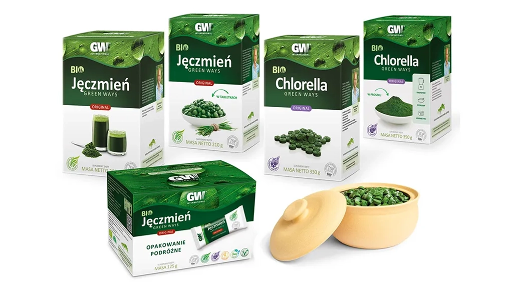 Produkty Green Ways w dotychczasowych opakowaniach